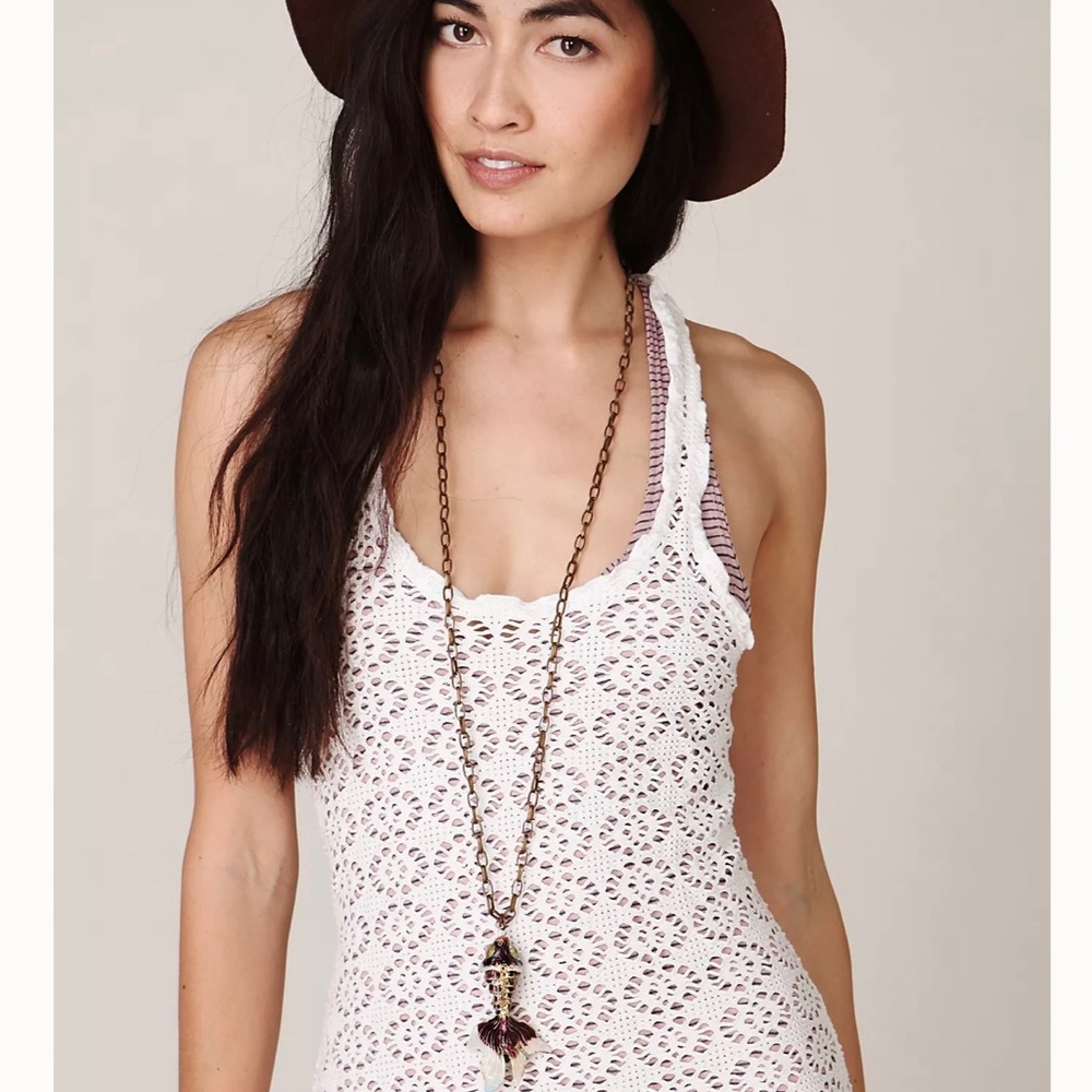 Free People Moving Koi Pendant Necklace
